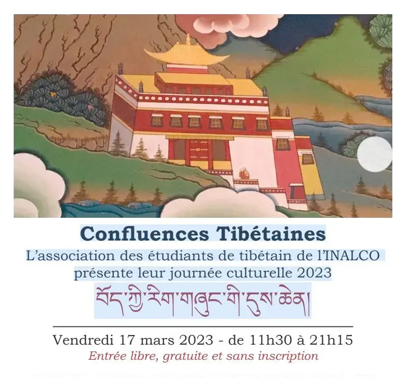 Affiche Confluences Tibetaines